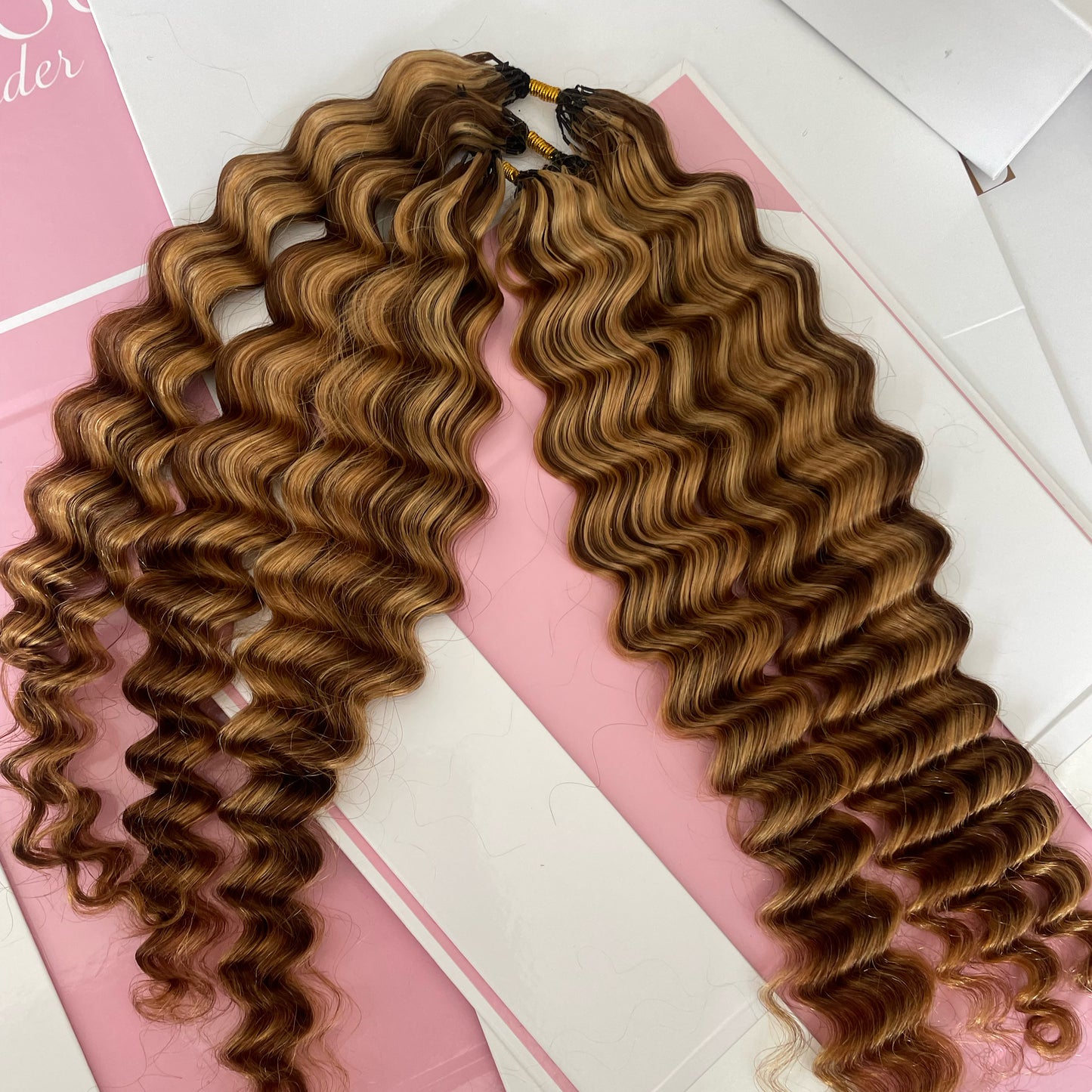 MavelesWigs 4P27 Piano Deepwave Crochet Hair