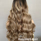Raw Hair Piano Color Wig – Natural Highlight Straight Wave XR06