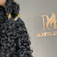 MavelesWigs Burmese Curly Crochet Hair