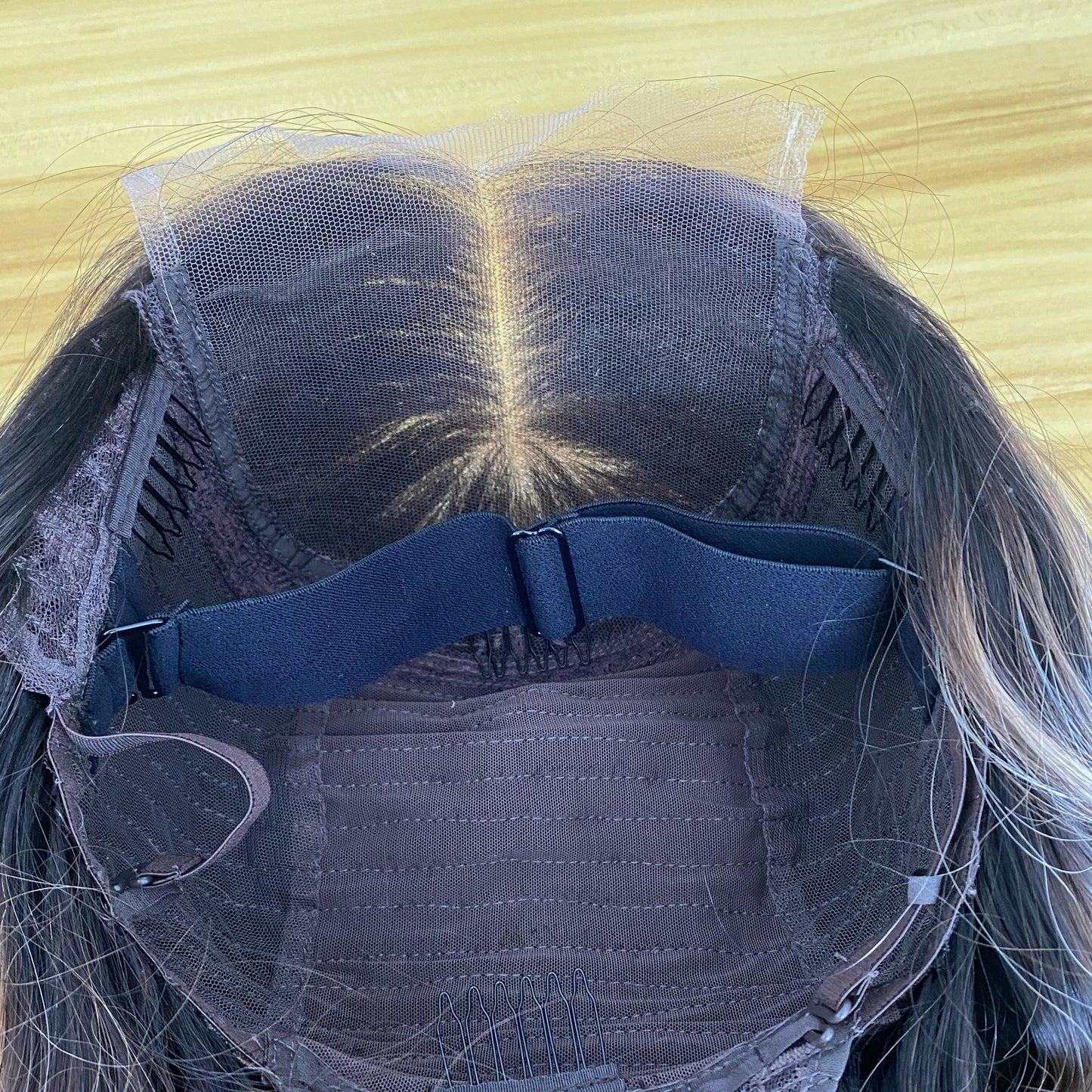 Raw Hair Piano Color Wig – Natural Highlight Straight Wave XR03