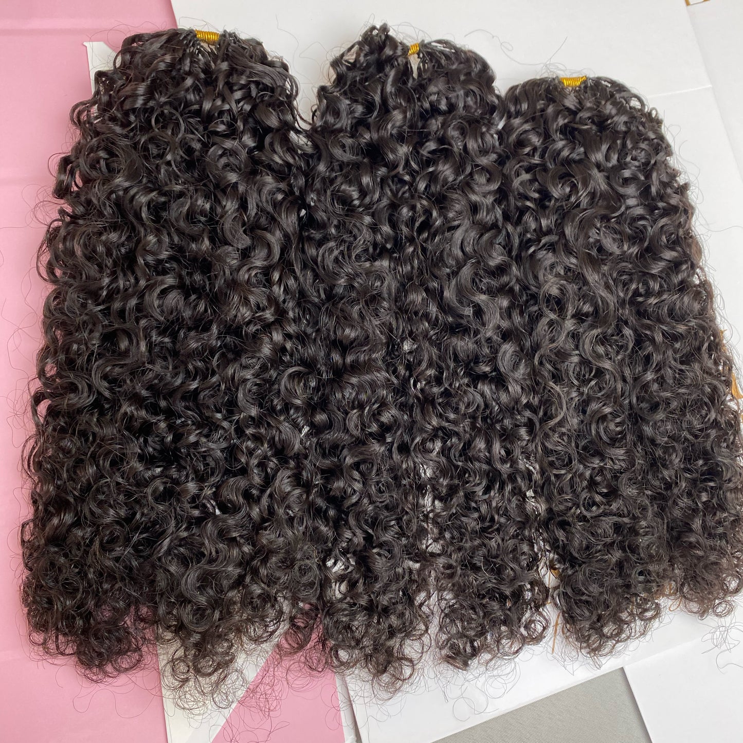 MavelesWigs Burmese Curly Crochet Hair