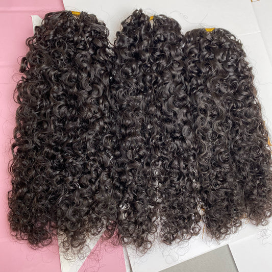 MavelesWigs Burmese Curly Crochet Hair
