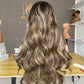 Raw Hair Piano Color Wig – Natural Highlight Straight Wave XR06